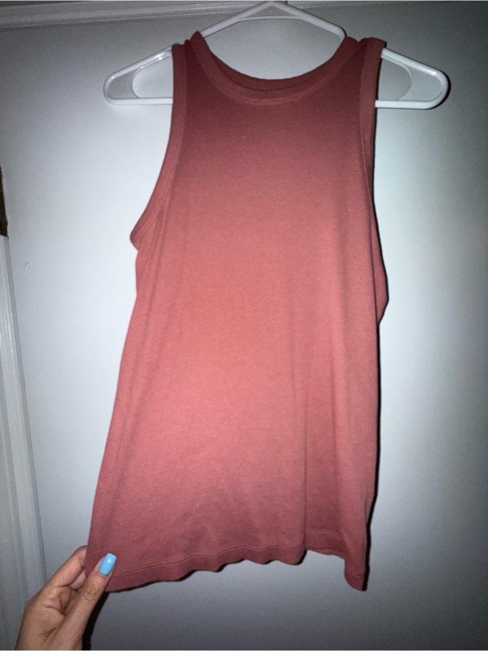 Target Women's Tank Top in Dusty Rose